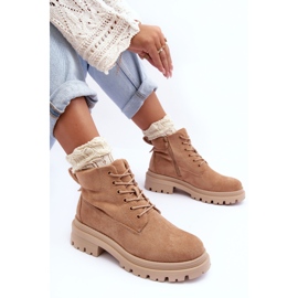 PM1 Mocka Trappers isolerade ankelstövlar, mörkbeige Alden 1