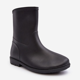 PS1 Klassiska Slip-On Wellington Boots för kvinnor Svart Solihia 1