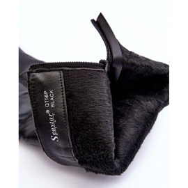 PS1 Högklackade klackskor i läder, svarta serpens 1