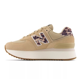 New Balance W WL574ZDC skor beige 1