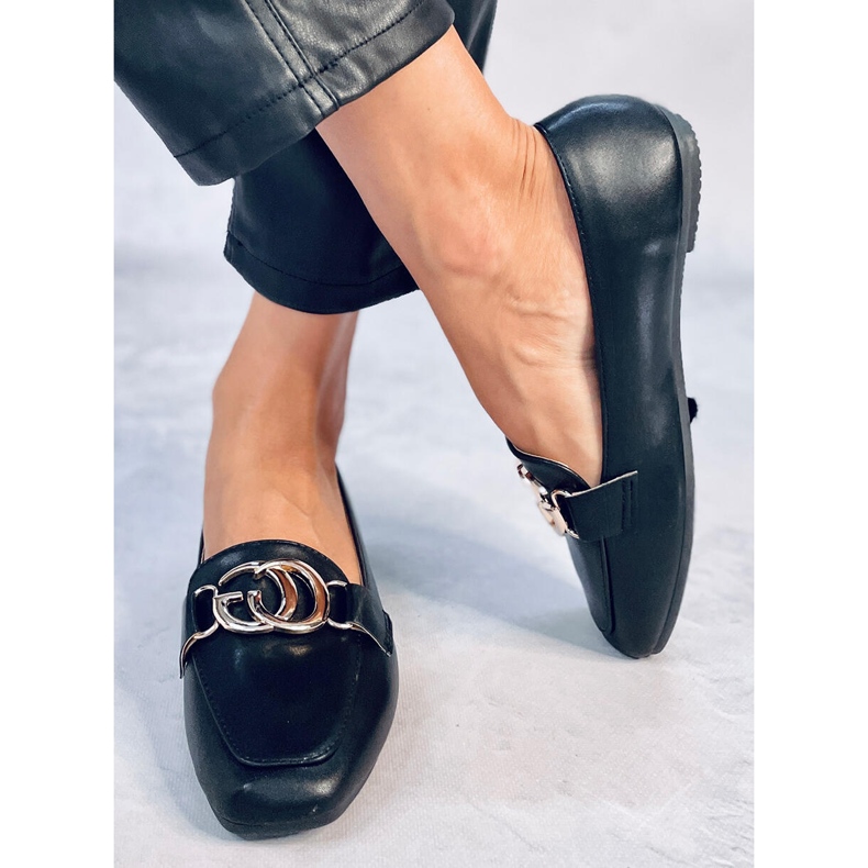 Elisa Black dam loafers svart 1