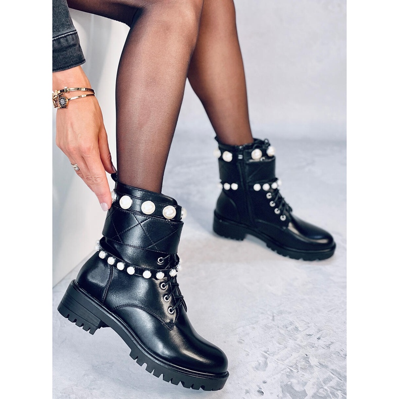 Alex Black Pearl boots svart 1
