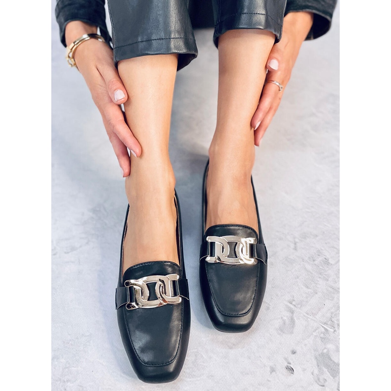 Paola Svarta loafers för kvinnor 2