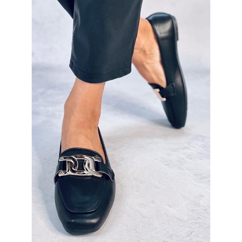 Paola Svarta loafers för kvinnor 1