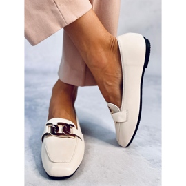 Paola Beige loafers för dam 1