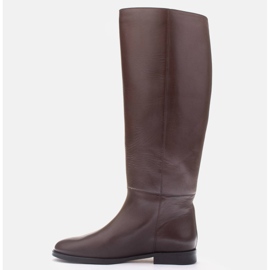 Marco Shoes Marley breda stövlar brun 1