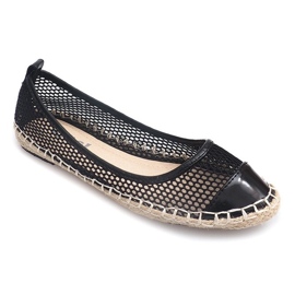 Ballerinas Espadrilles 9653 Svart 1