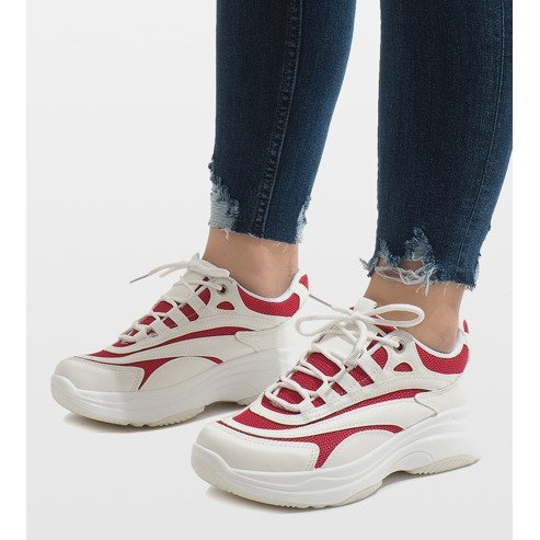 Vita trendiga sportskor BO-15 1