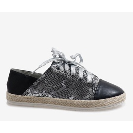 Svarta sneakers espadrilles TL-39 1