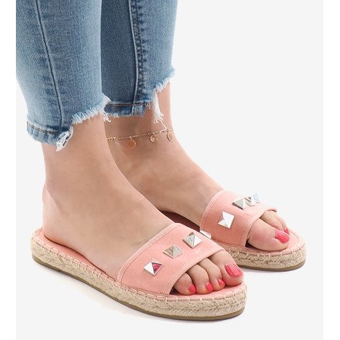 Rosa jeans tofflor 7087 dubbar 1