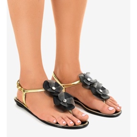 Svarta KG19P -tofflor 1