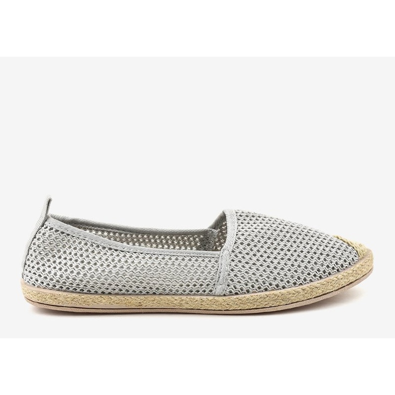 Grå sneakers med spets JX55P 1