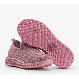 Katy rosa slip-on sportskor 1