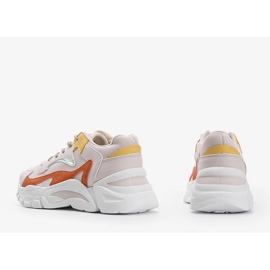 Lesly beige sportskor 2