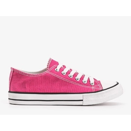Destini klassiska rosa låga sneakers 1