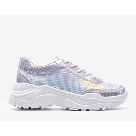 Carson silver sportskor för kvinnor 1