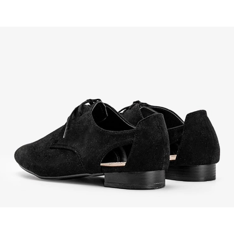 Svarta blanka lågklippta stövlar från Dorothy 1