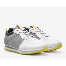 Vita sportskor av Elaine ekoläder 1