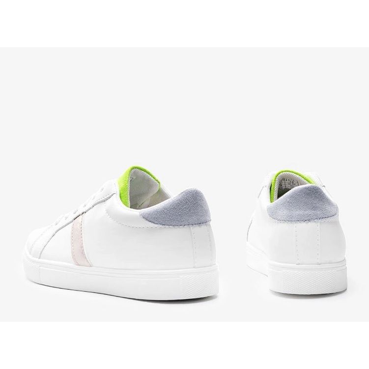 Pastell vita Estefani sneakers 1