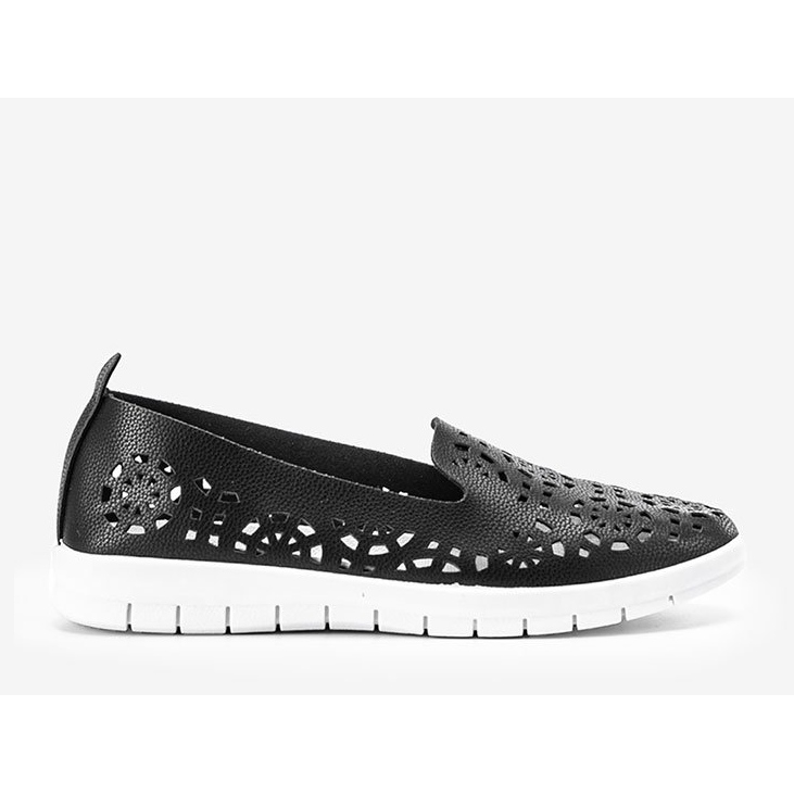 Svarta Amira openwork sneakers 1