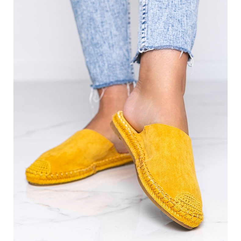 Venus uppbyggda senapsflikar gul 1