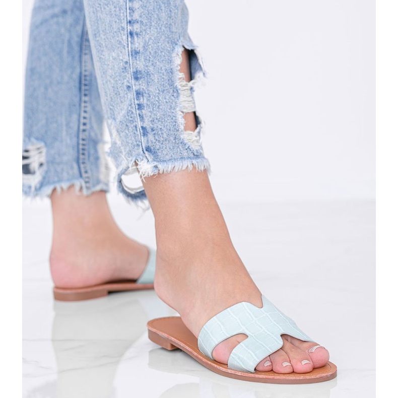 Vit Phoenix krokodil läder mönster grön 1