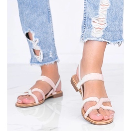 Rosina beige damsandaler 1