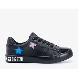 Big Star barn låga sneakers Light svart 1