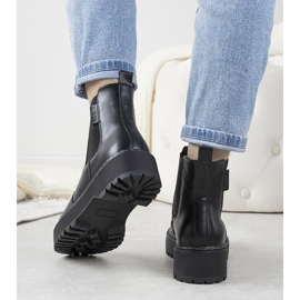 Svarta Big Star Letizia stövlar för kvinnor 1