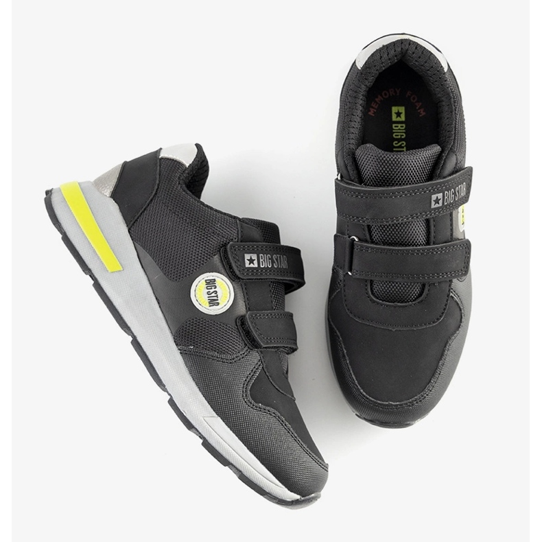 Big Star Black barnsportsneakers Astrid svart 1