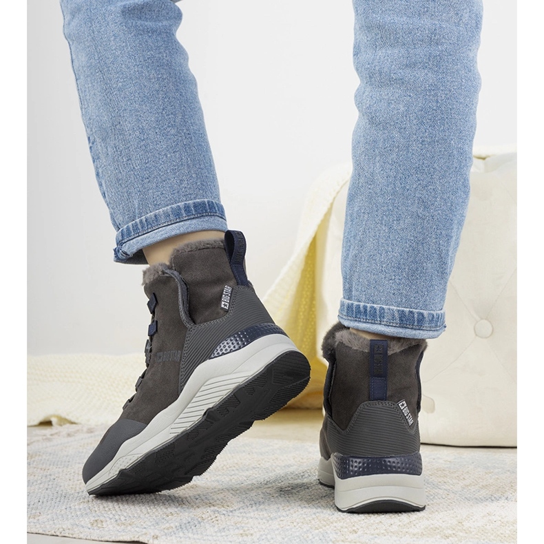 Grå, snygga snöskor från Big Star för kvinnor från Cotto 1