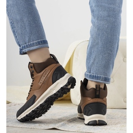 Brun Big Star Ivanna vandringsskor 1