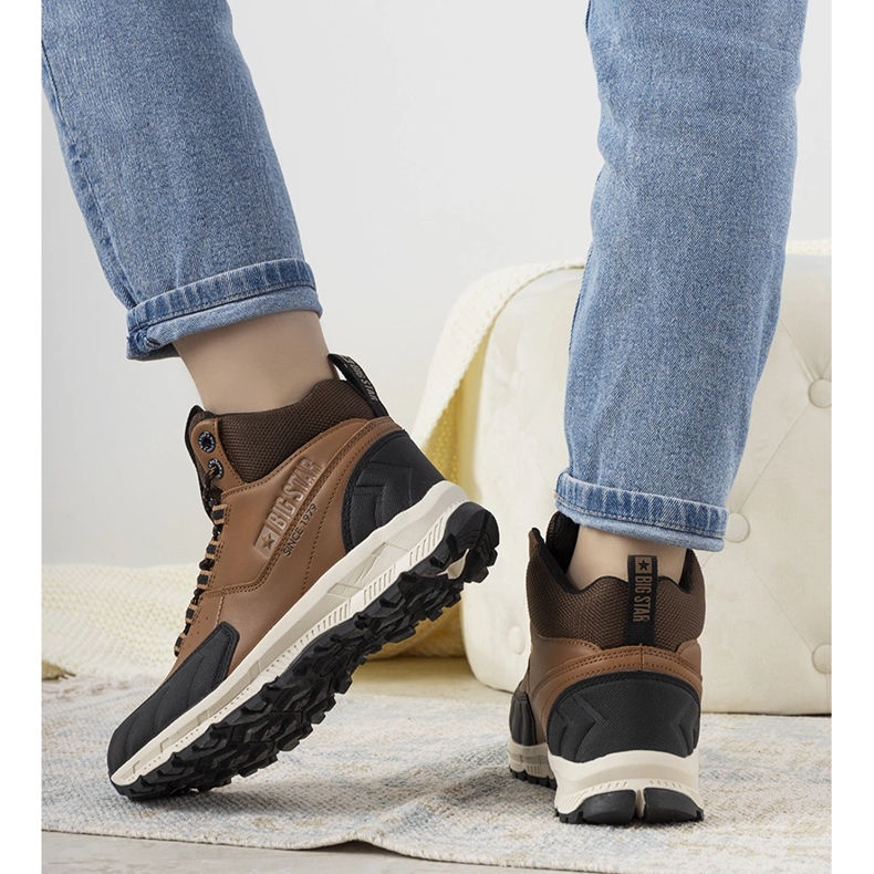 Brun Big Star Ivanna vandringsskor 1