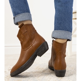 Belda bruna cowboystövlar 2
