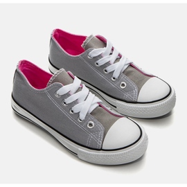 Grå Senco barnsneakers 1