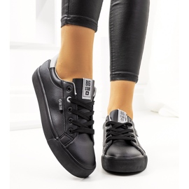 Svarta sneakers för kvinnor Big Star EE274314 1