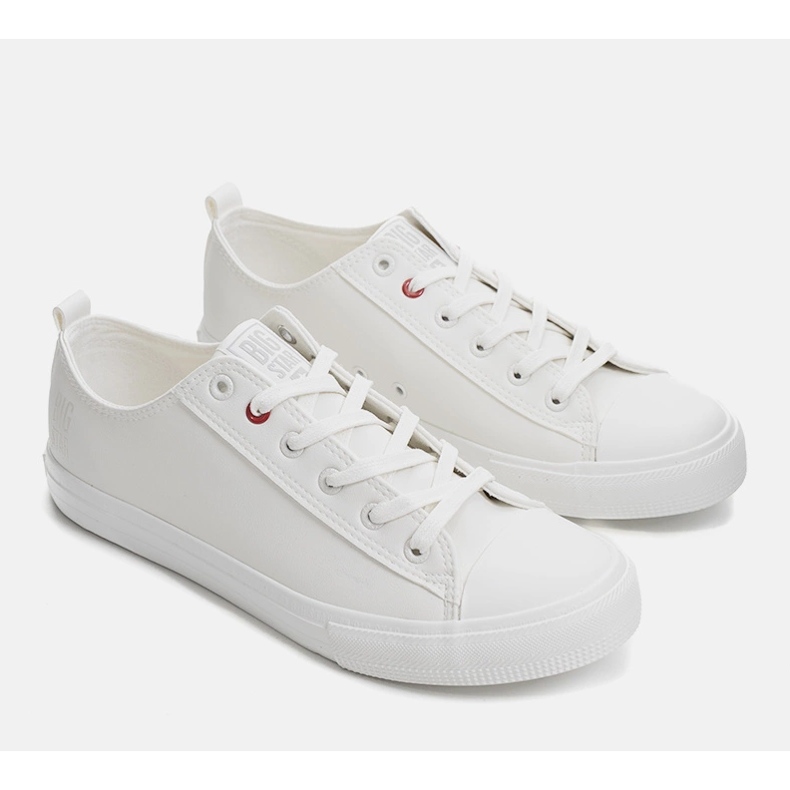 Big Star vita sneakers för män JJ174006 1