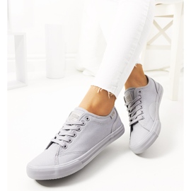 Big Star Grey damsneakers JJ274069 grå 1