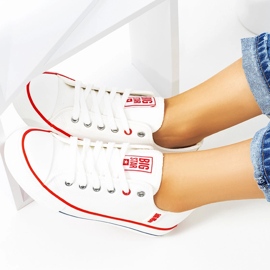 White Big Star damsneakers JJ274130 vit 1