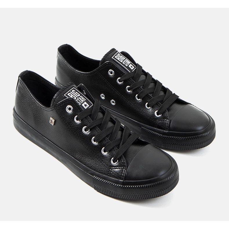 Svarta Big Star V174345 sneakers för män 1