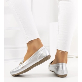 Ilana silver loafers dam silver- 1