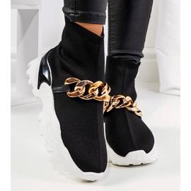 Hurtado svarta höga sneakers 1