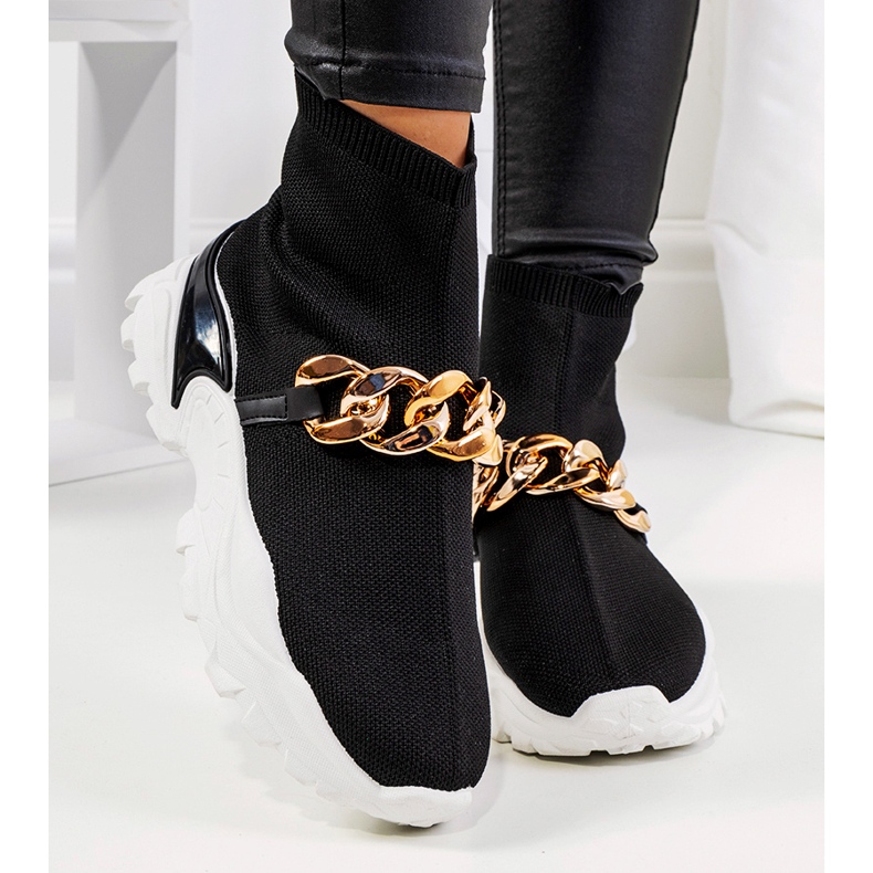 Hurtado svarta höga sneakers 1