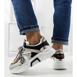 Delois grå sneakers för kvinnor svart 1