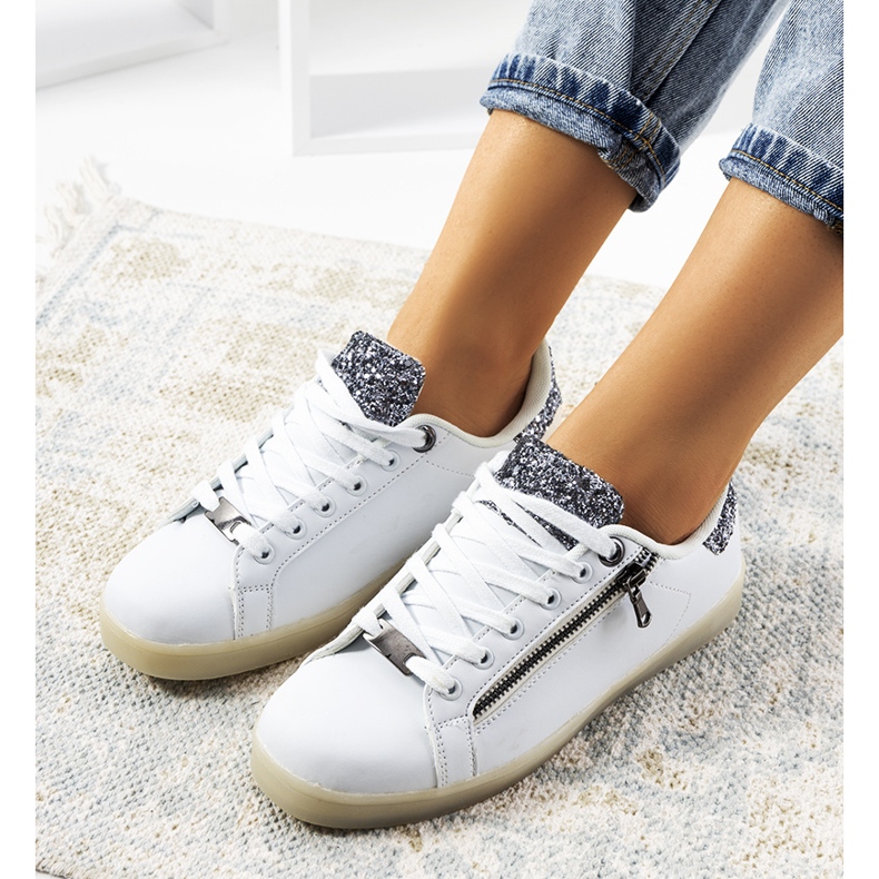 Vita Caldwell led sneakers silver- 1