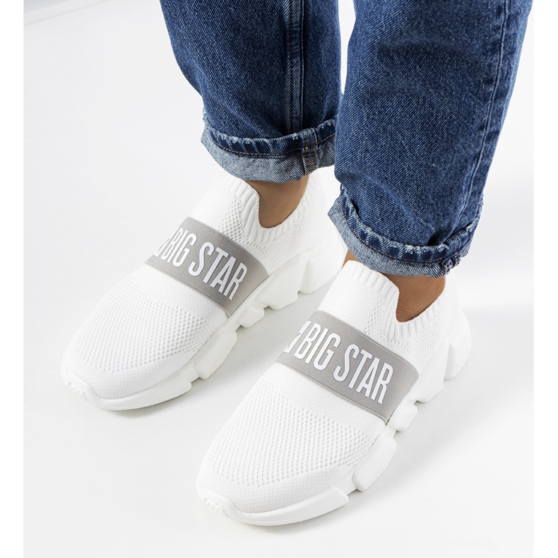 Vita sportskor Big Star JJ274297 2