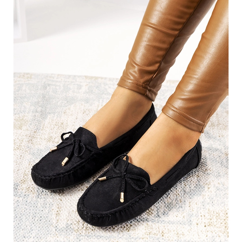 Svarta Wilma loafers 1