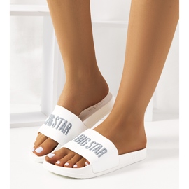 Vita damtofflor Big Star FF274A199 101 1