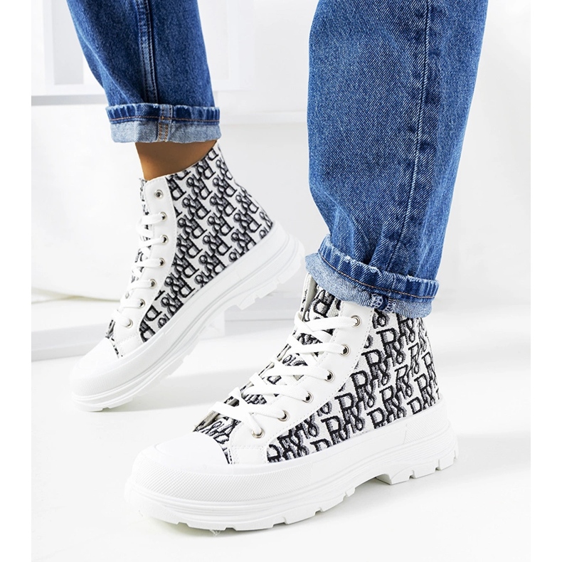 Chester vita sneakers för kvinnor 1