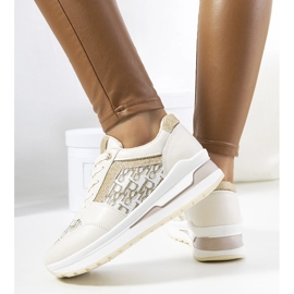 Beige Aloisia sneakers 2